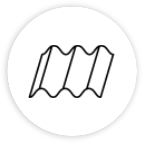 Wavy line pattern design